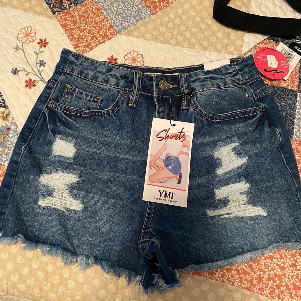 Better booty shorts YMI brand never worn